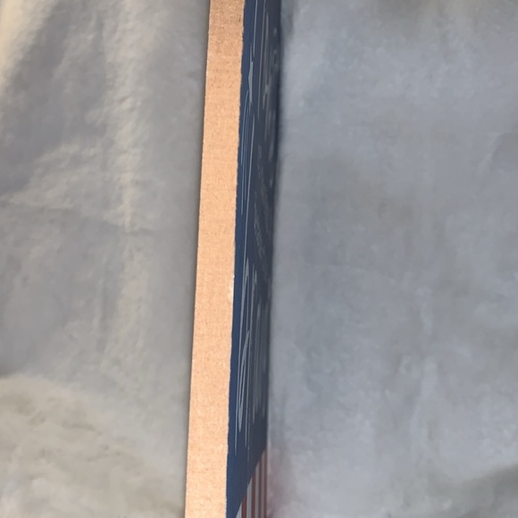 Patriotic Distressed Sign, HOME of the FREE because of the BRAVE NWT - Picture 8 of 9